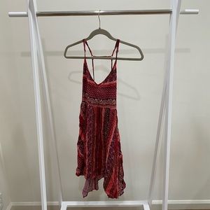 Patterned shift dress